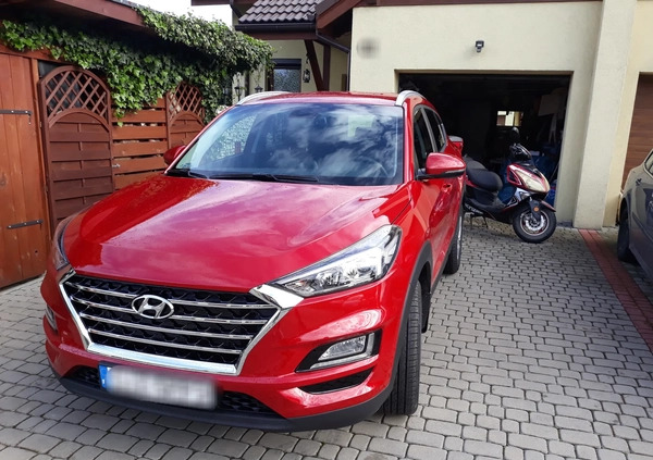 Hyundai Tucson cena 91000 przebieg: 63000, rok produkcji 2019 z Jedlicze małe 37